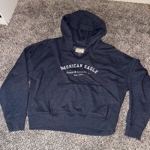 America eagle blue hoodie